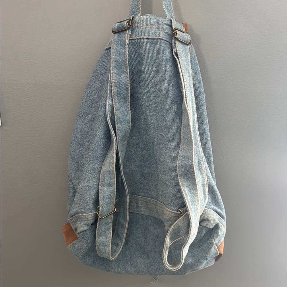 Disney Blue and Brown Backpack with Classic Design - Picture 5 of 12